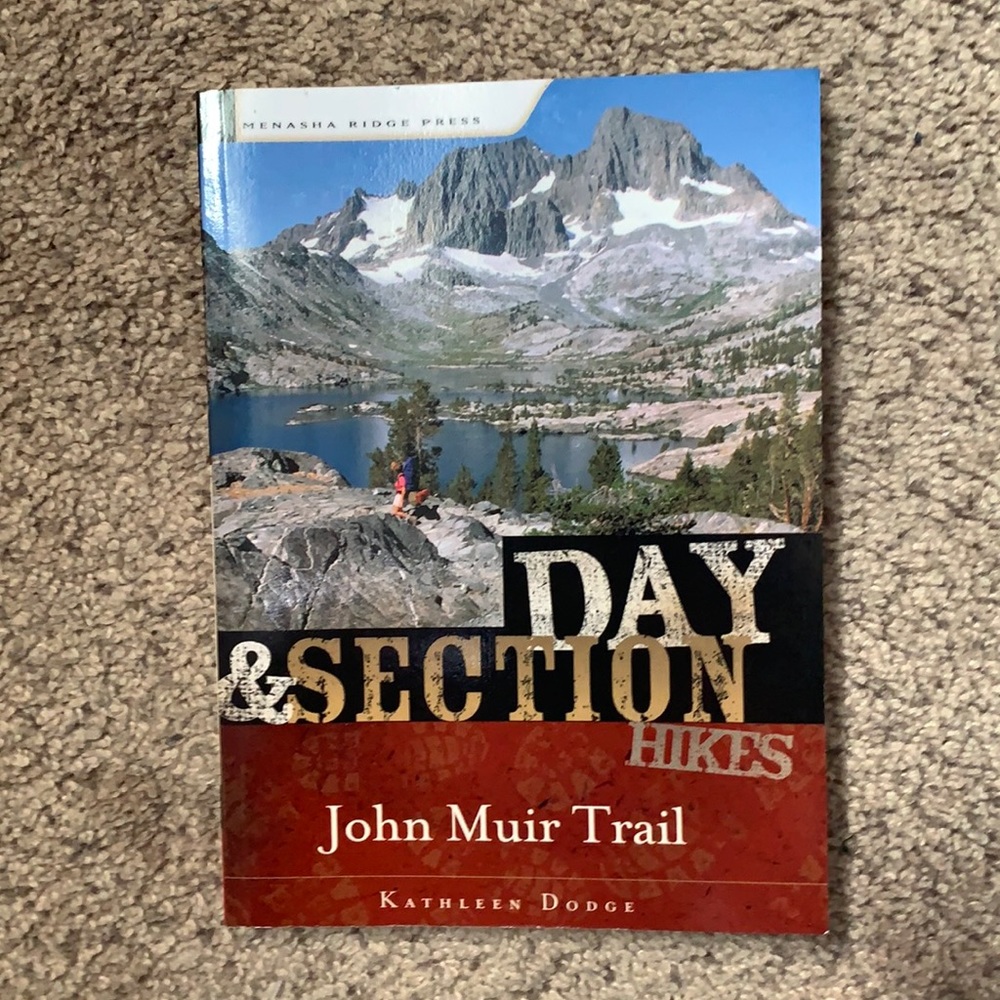 Day and section hikes John Muir trail by Kathleen dodge